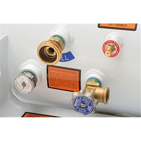 Ysn Imports 12 x 28 in. Horizontal ASME RV Propane Tank Y6E-YSN122LB